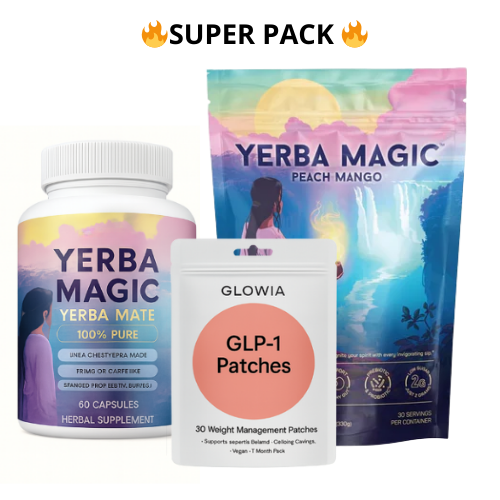 Yerba magic + parches GLP-1  de regalo el combo ideal! 🔥
